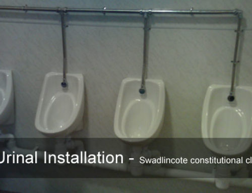 Urinal Installation