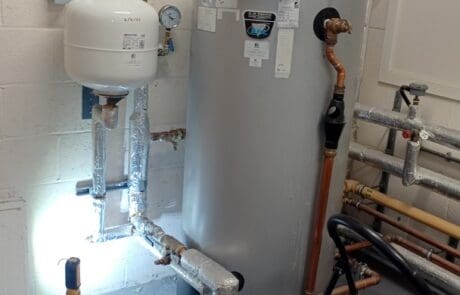 Health Centre Plant Room Maintenance - Commercial Gas fired Water heater - Burton